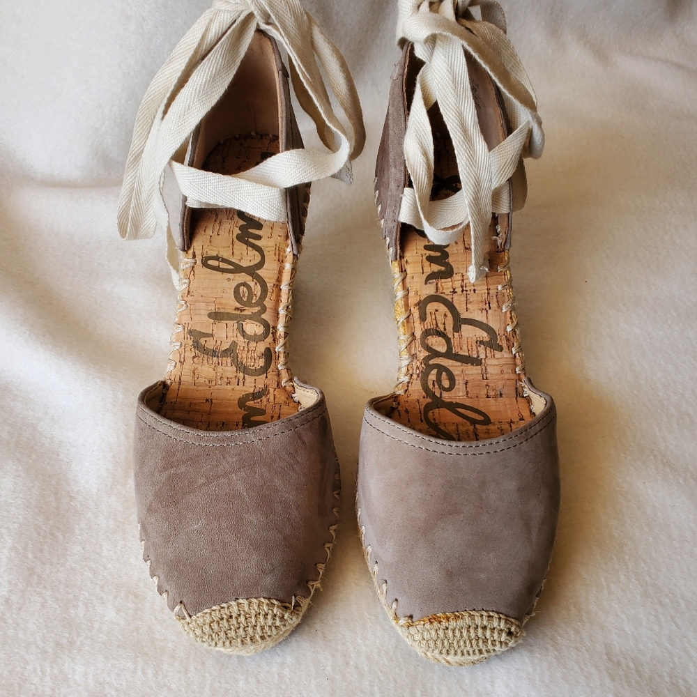 Sam Edelman Patsy Suede Espadrille Wedge